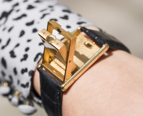 Zegarek Cartier Mecanique złoty aukcja KAREA ID 000840