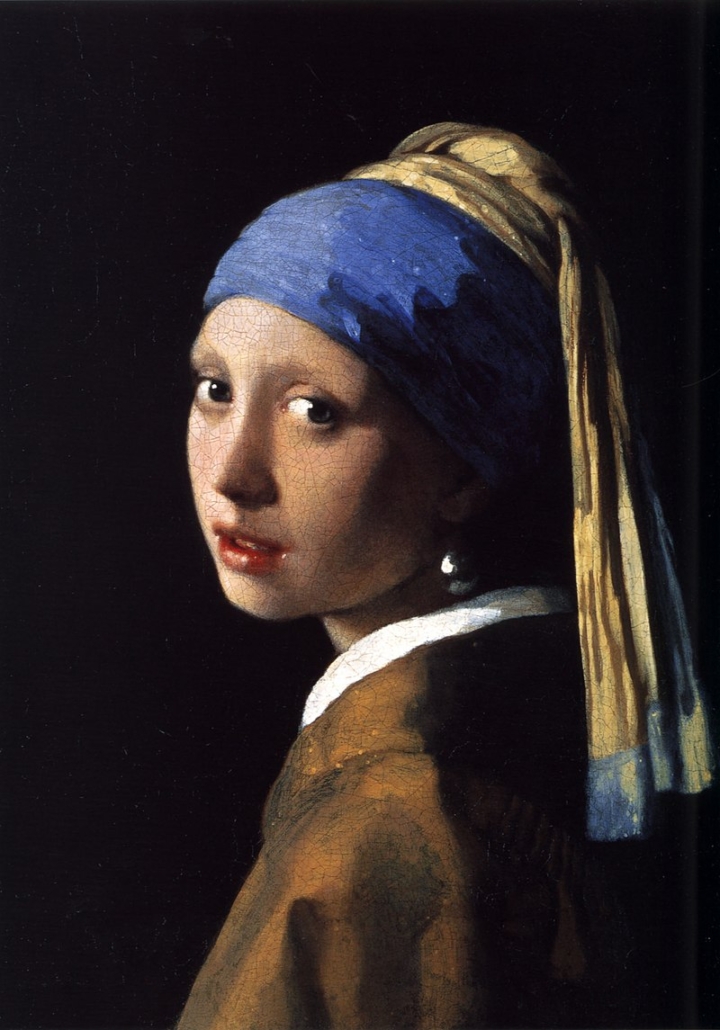  Johannes Vermeer, Dziewczyna z perłą, ok. 1664; źródło: domena publiczna, perły